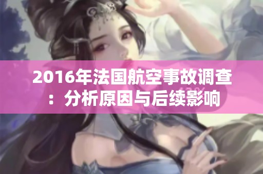 2016年法国航空事故调查：分析原因与后续影响