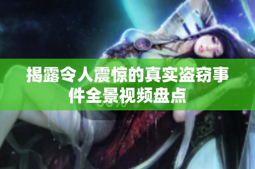 揭露令人震惊的真实盗窃事件全景视频盘点