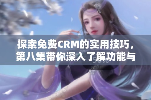探索免费CRM的实用技巧，第八集带你深入了解功能与应用