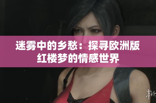 迷雾中的乡愁：探寻欧洲版红楼梦的情感世界