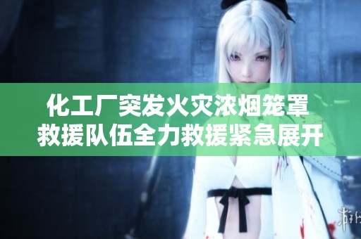 化工厂突发火灾浓烟笼罩 救援队伍全力救援紧急展开