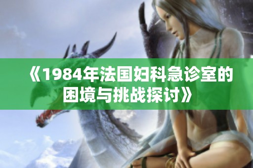 《1984年法国妇科急诊室的困境与挑战探讨》