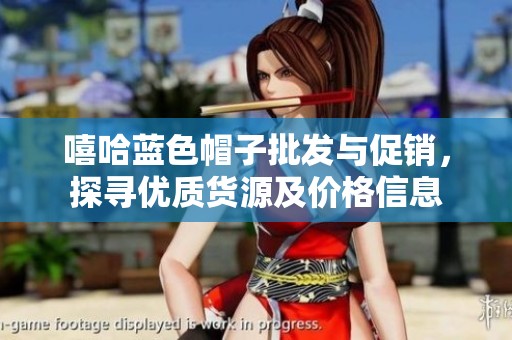 嘻哈蓝色帽子批发与促销，探寻优质货源及价格信息