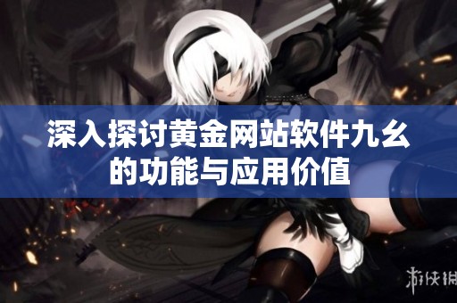 深入探讨黄金网站软件九幺的功能与应用价值