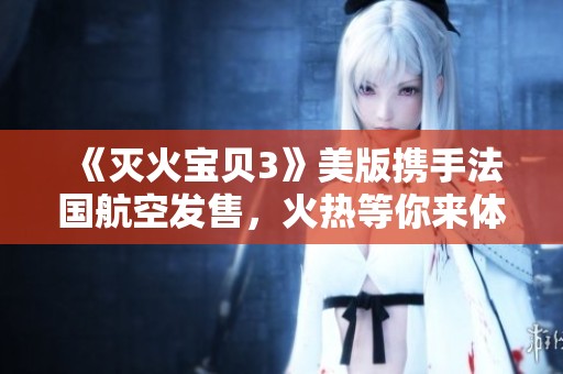 《灭火宝贝3》美版携手法国航空发售，火热等你来体验