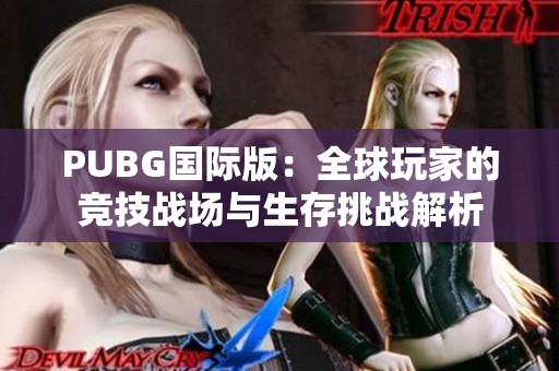 PUBG国际版：全球玩家的竞技战场与生存挑战解析