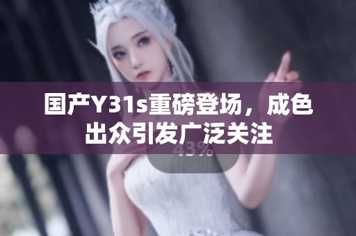 国产Y31s重磅登场，成色出众引发广泛关注