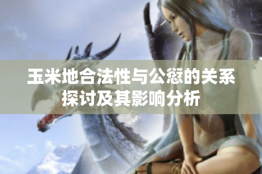 玉米地合法性与公愆的关系探讨及其影响分析
