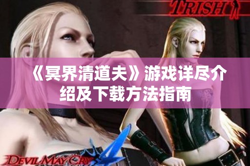 《冥界清道夫》游戏详尽介绍及下载方法指南