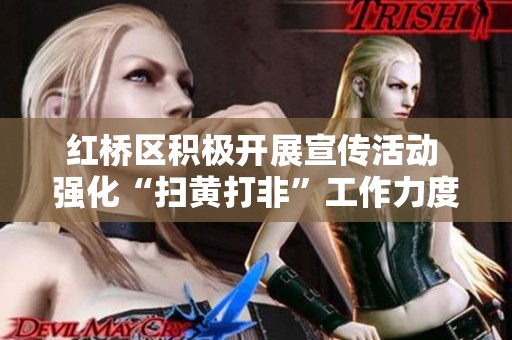 红桥区积极开展宣传活动 强化“扫黄打非”工作力度