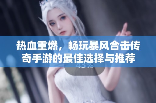 热血重燃，畅玩暴风合击传奇手游的最佳选择与推荐