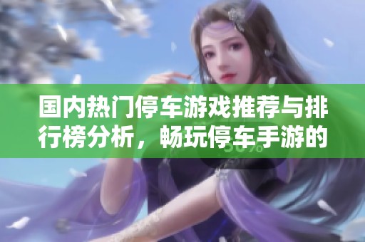 国内热门停车游戏推荐与排行榜分析，畅玩停车手游的最佳选择