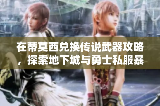 在蒂莫西兑换传说武器攻略，探索地下城与勇士私服暴走球手的杂物秘密