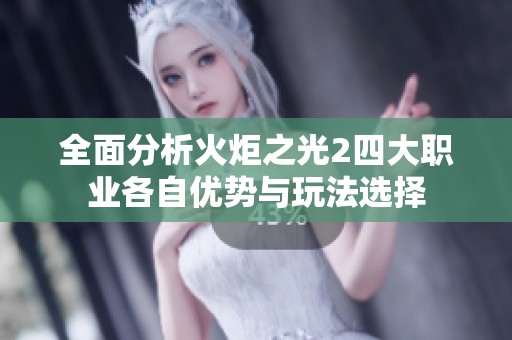 全面分析火炬之光2四大职业各自优势与玩法选择