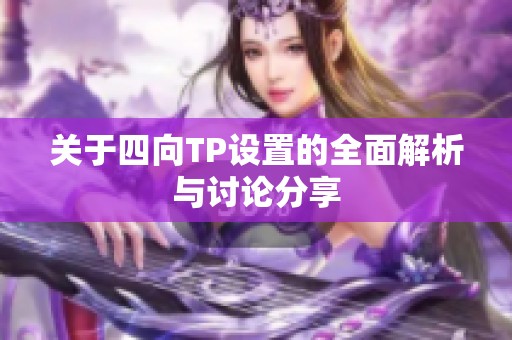 关于四向TP设置的全面解析与讨论分享