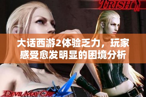 大话西游2体验乏力，玩家感受愈发明显的困境分析