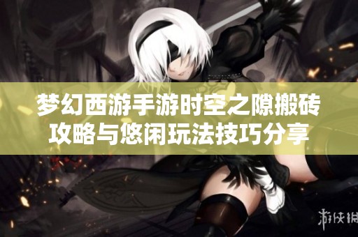梦幻西游手游时空之隙搬砖攻略与悠闲玩法技巧分享