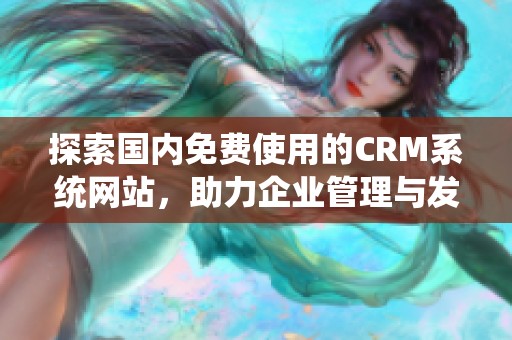 探索国内免费使用的CRM系统网站，助力企业管理与发展