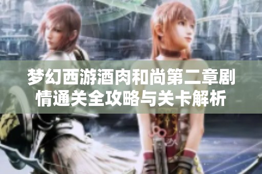 梦幻西游酒肉和尚第二章剧情通关全攻略与关卡解析