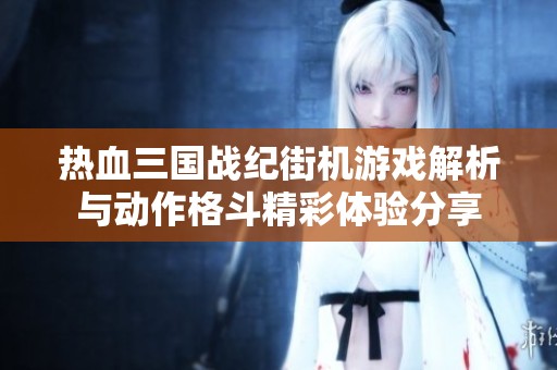 热血三国战纪街机游戏解析与动作格斗精彩体验分享
