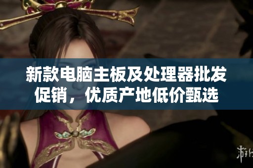 新款电脑主板及处理器批发促销，优质产地低价甄选