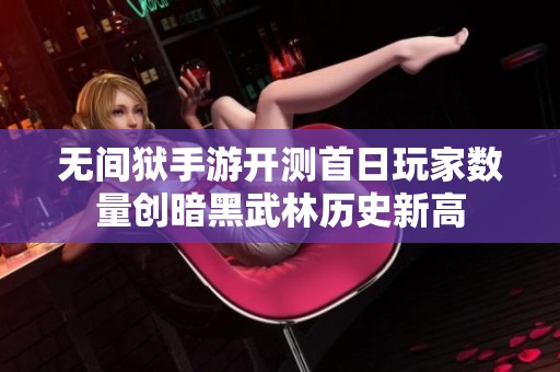 无间狱手游开测首日玩家数量创暗黑武林历史新高