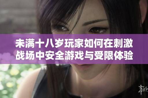 未满十八岁玩家如何在刺激战场中安全游戏与受限体验