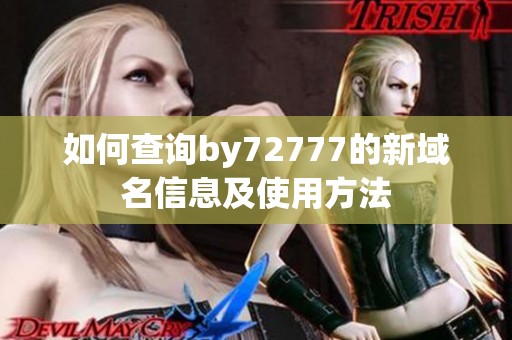 如何查询by72777的新域名信息及使用方法