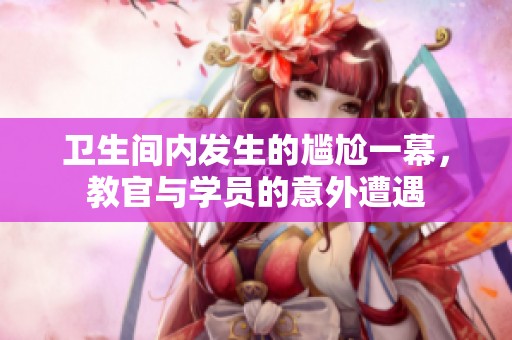 卫生间内发生的尴尬一幕，教官与学员的意外遭遇
