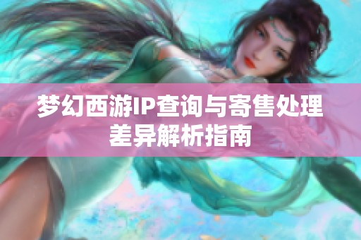 梦幻西游IP查询与寄售处理差异解析指南